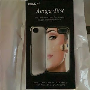 LED Selfie light Mirror Case